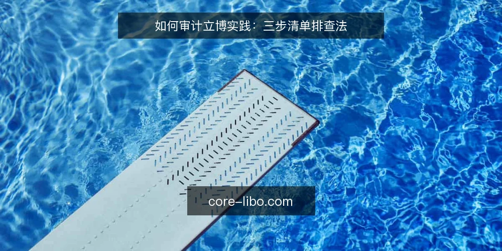 如何审计立博实践：三步清单排查法 — 为什么现在要审计立博实践 配图