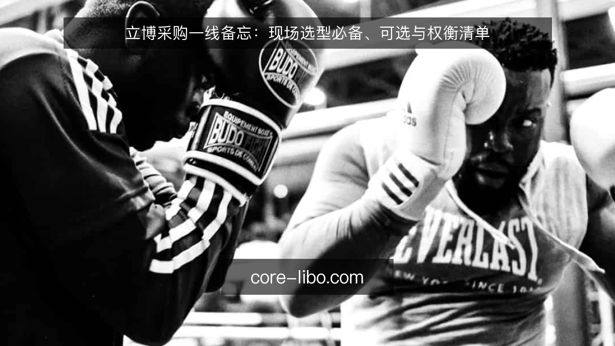 立博采购一线备忘：现场选型必备、可选与权衡清单