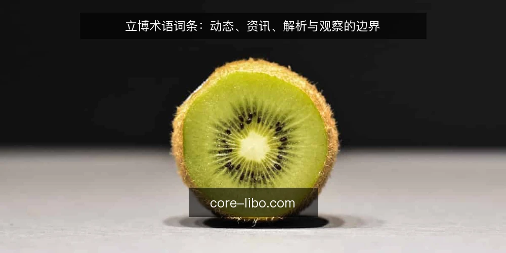 立博术语词条：动态、资讯、解析与观察的边界 — 先厘清术语集合的上下文 配图