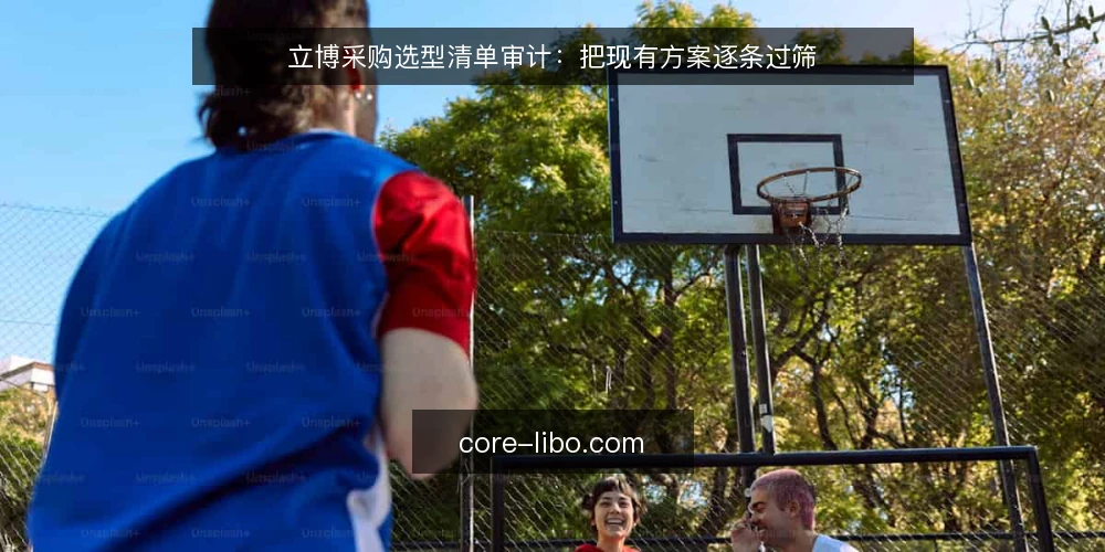 立博采购选型清单审计：把现有方案逐条过筛 — 为什么现在要做一次选型审计 配图